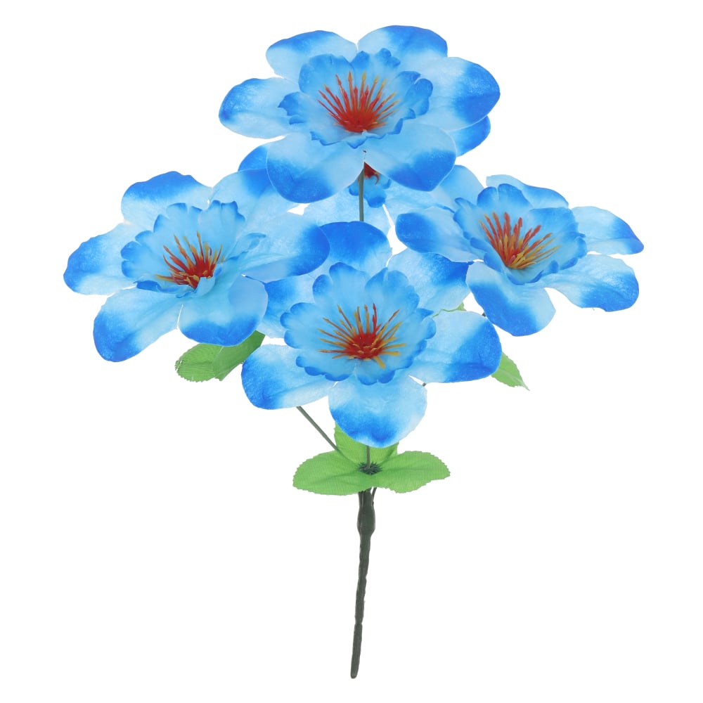 B.PEONIA X5 (AZUL) 30cm