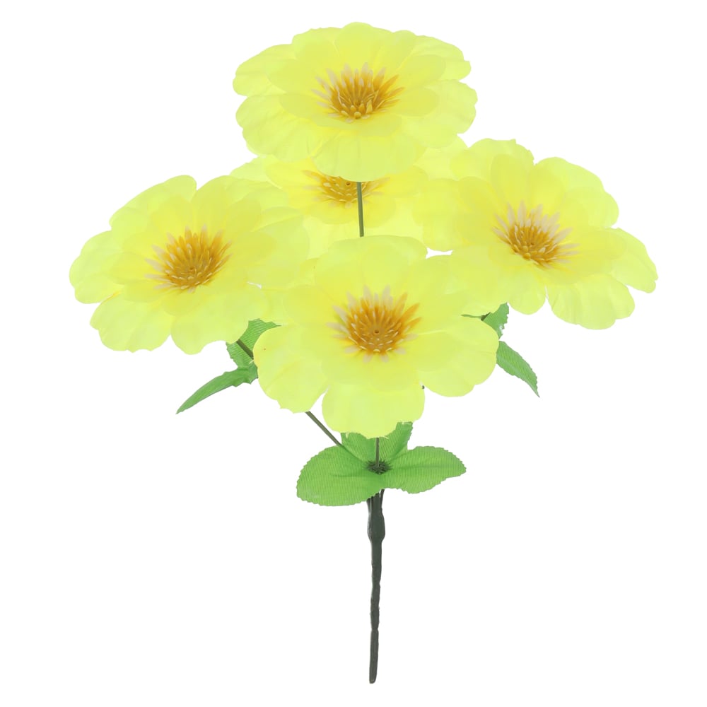 B.PEONIA X5 (AMARELO) 30cm