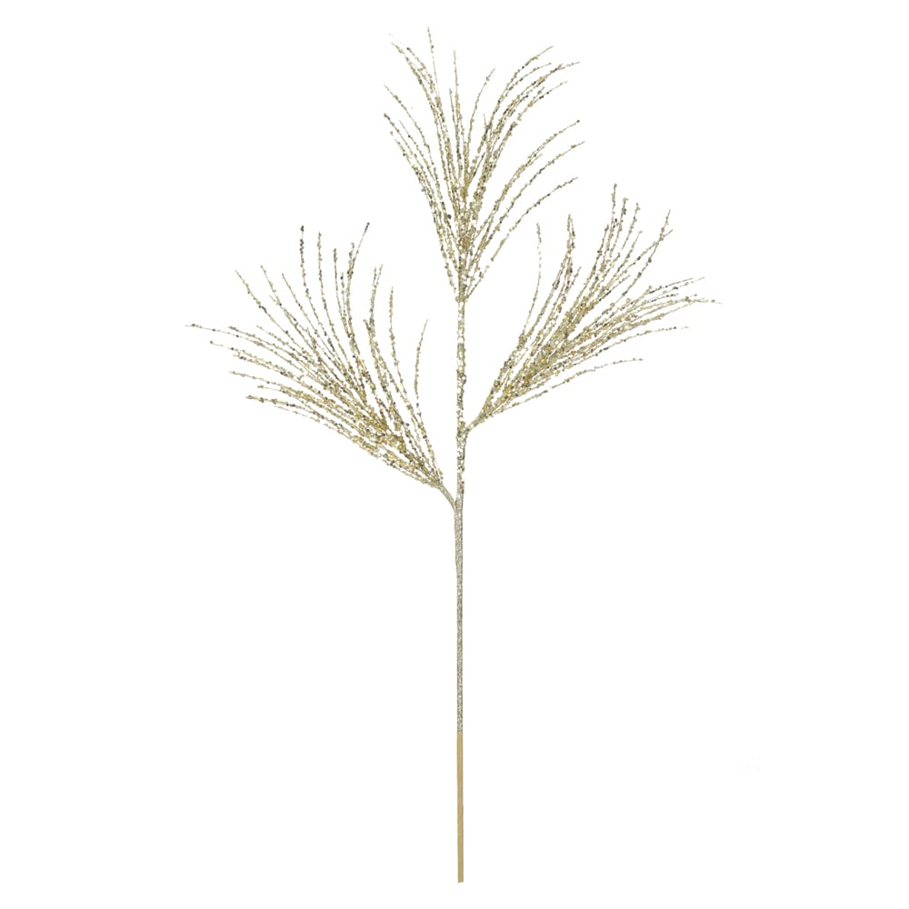 C.GRASS NATAL C/GLITTER (DOURADO) 80cm