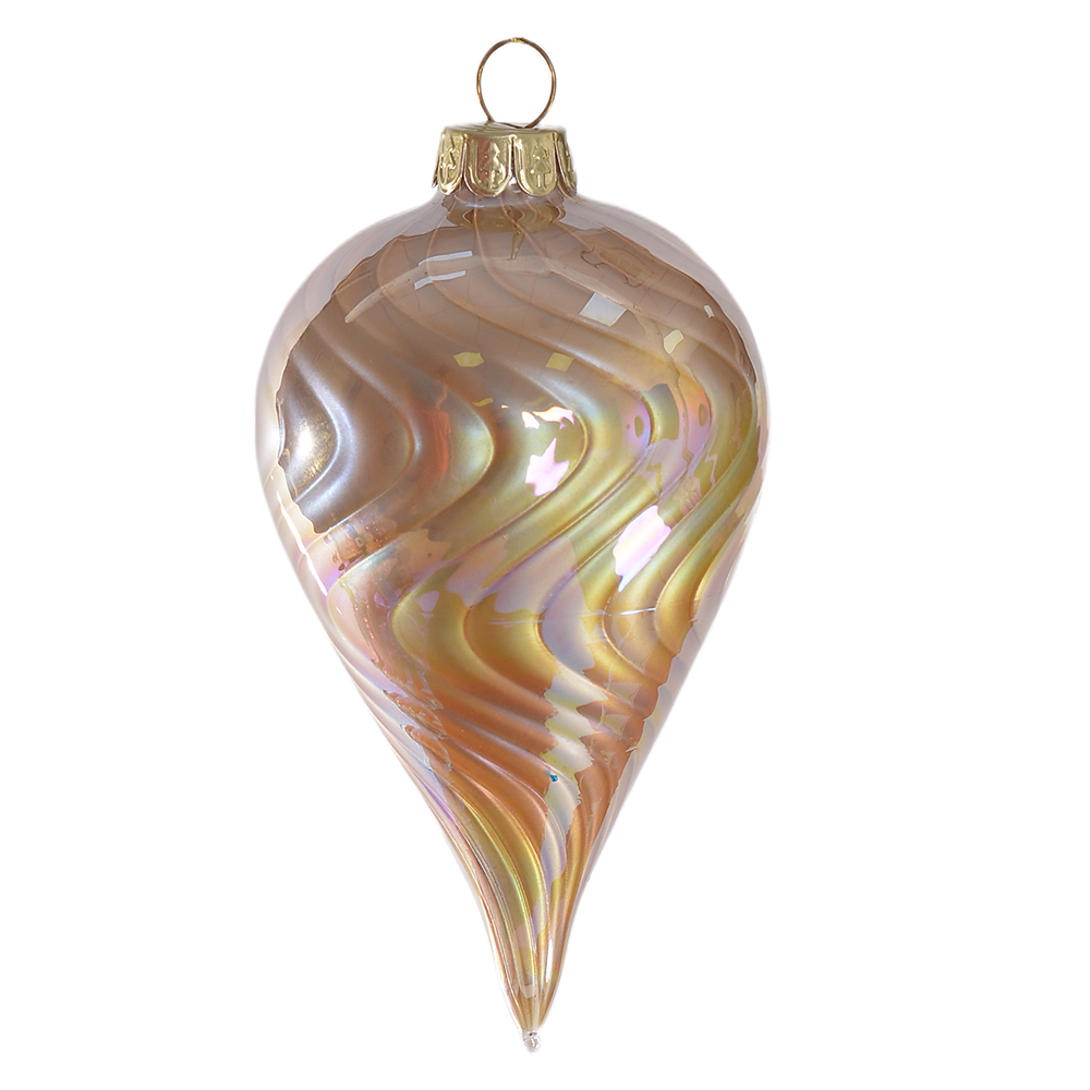 ENFEITE PENDENTE NATAL (dourado) 6,5X12X6,5cm