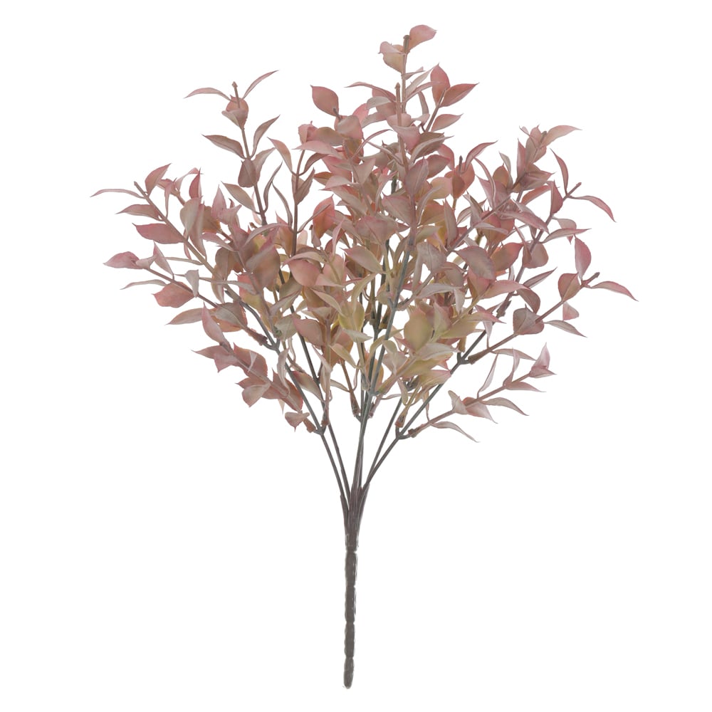 F.FOLHA C/PRINT PLASTICO X7 (MARSALA OUTONO) 35cm