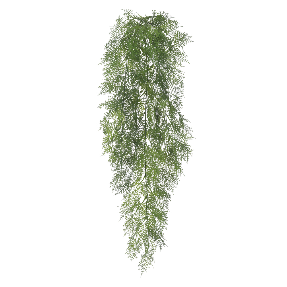 F.SAMAMBAIA PENDURAR C/PRINT PLASTICO X57 (VERDE) 1,1m