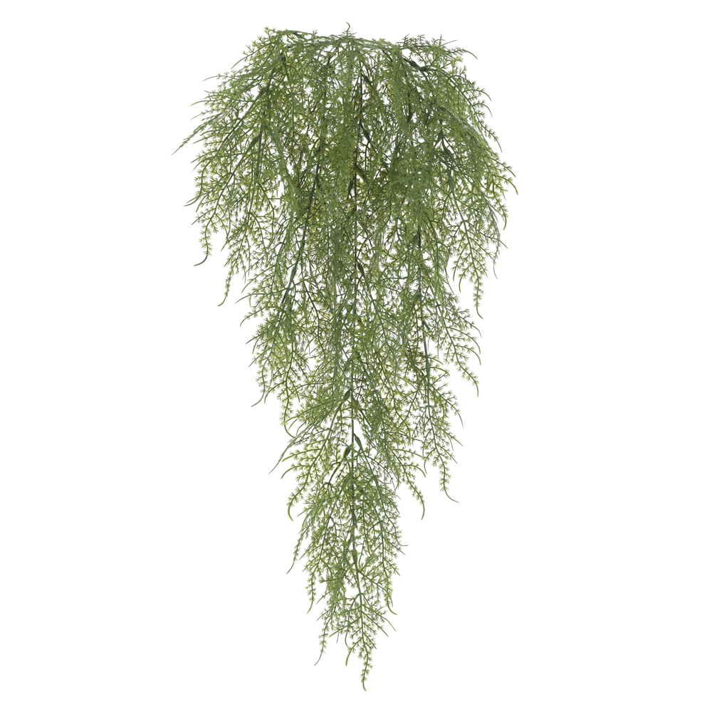 F.SAMAMBAIA PENDURAR PLASTICO X69 (VERDE) 80cm