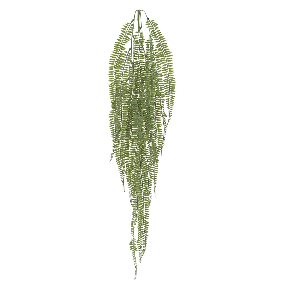 F.SAMAMBAIA PENDURAR PLASTICO X20 (VERDE) 95cm