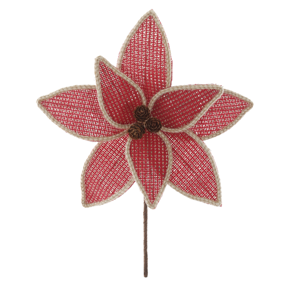 H.BICO DE PAPAGAIO RUSTICO NATAL (VERMELHO) 19cm 26d 8P