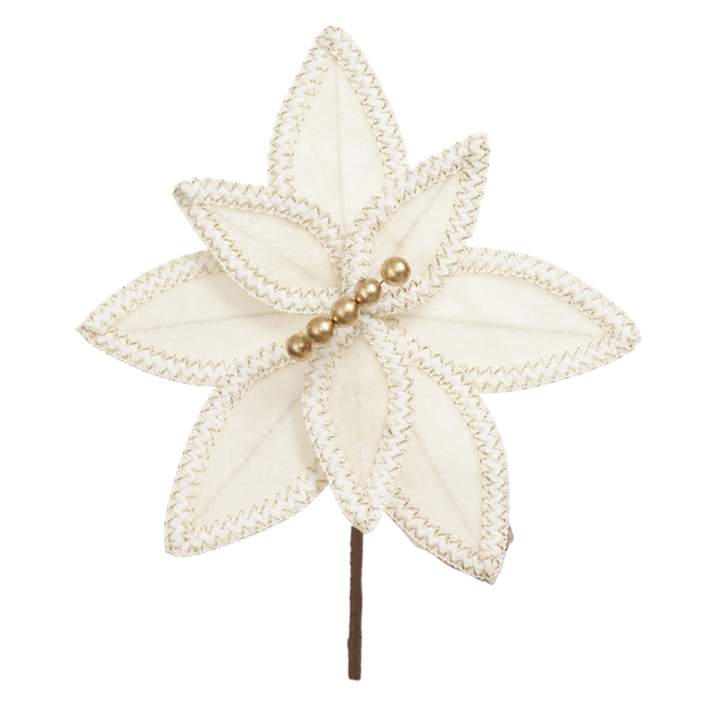 H.BICO DE PAPAGAIO AVELUDADO NATAL (OFF WHITE) 20cm 26d 8P