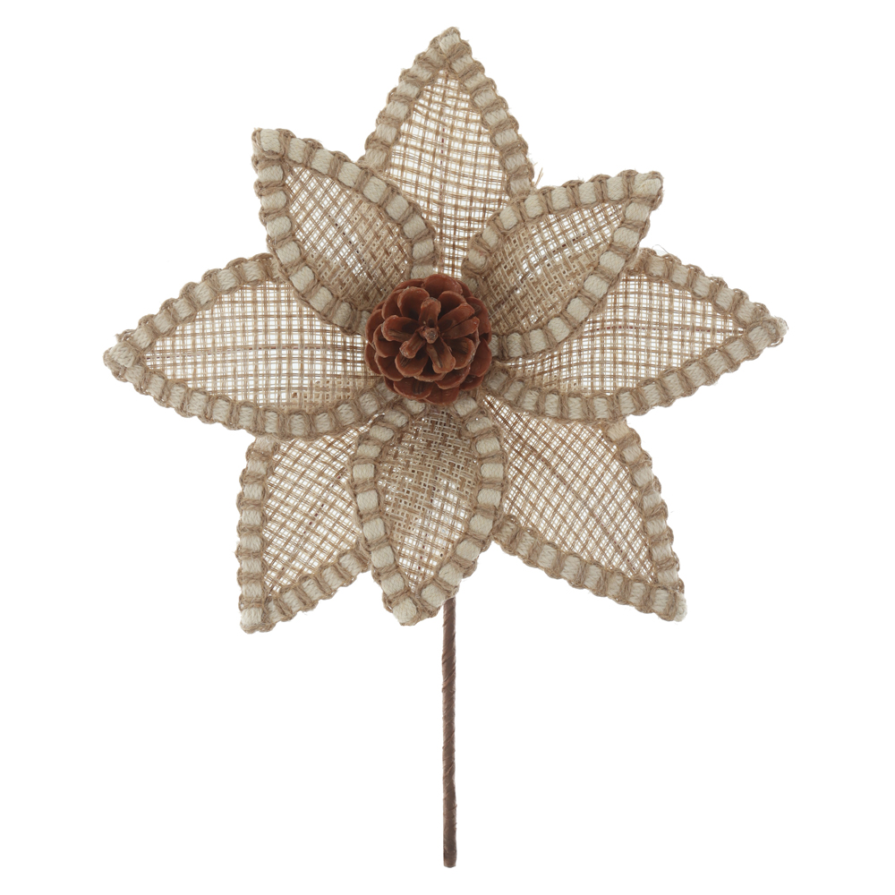 H.BICO DE PAPAGAIO RUSTICO NATAL (BEGE) 20cm 26d 8P