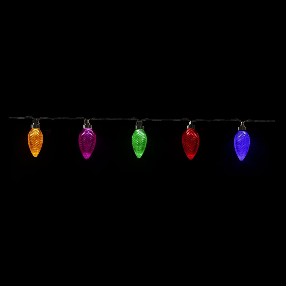 CORDAO DECORATIVO USO EXTERNO 20 LAMPADAS RETRO BIVOLT C/LUZ FIXA (COLORIDO) 9,5