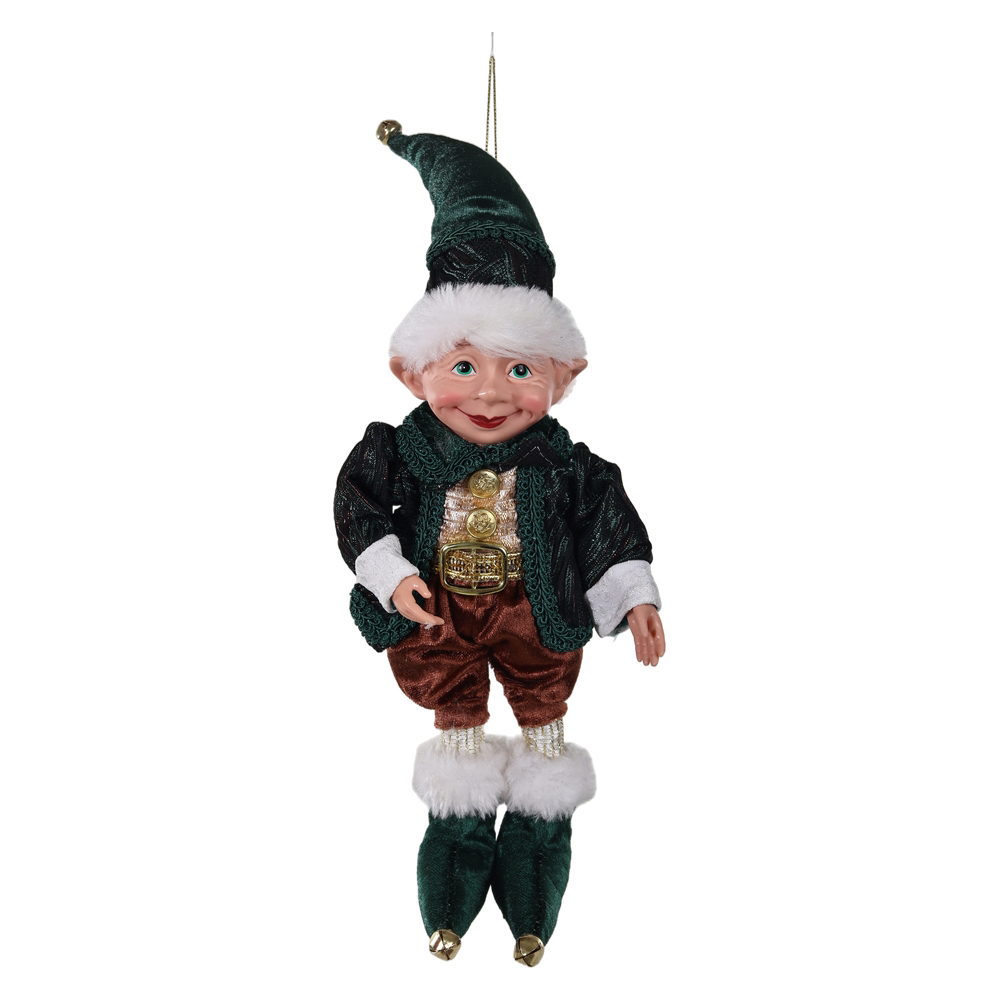 BONECO NATAL ELFO (VERDE) 30cm