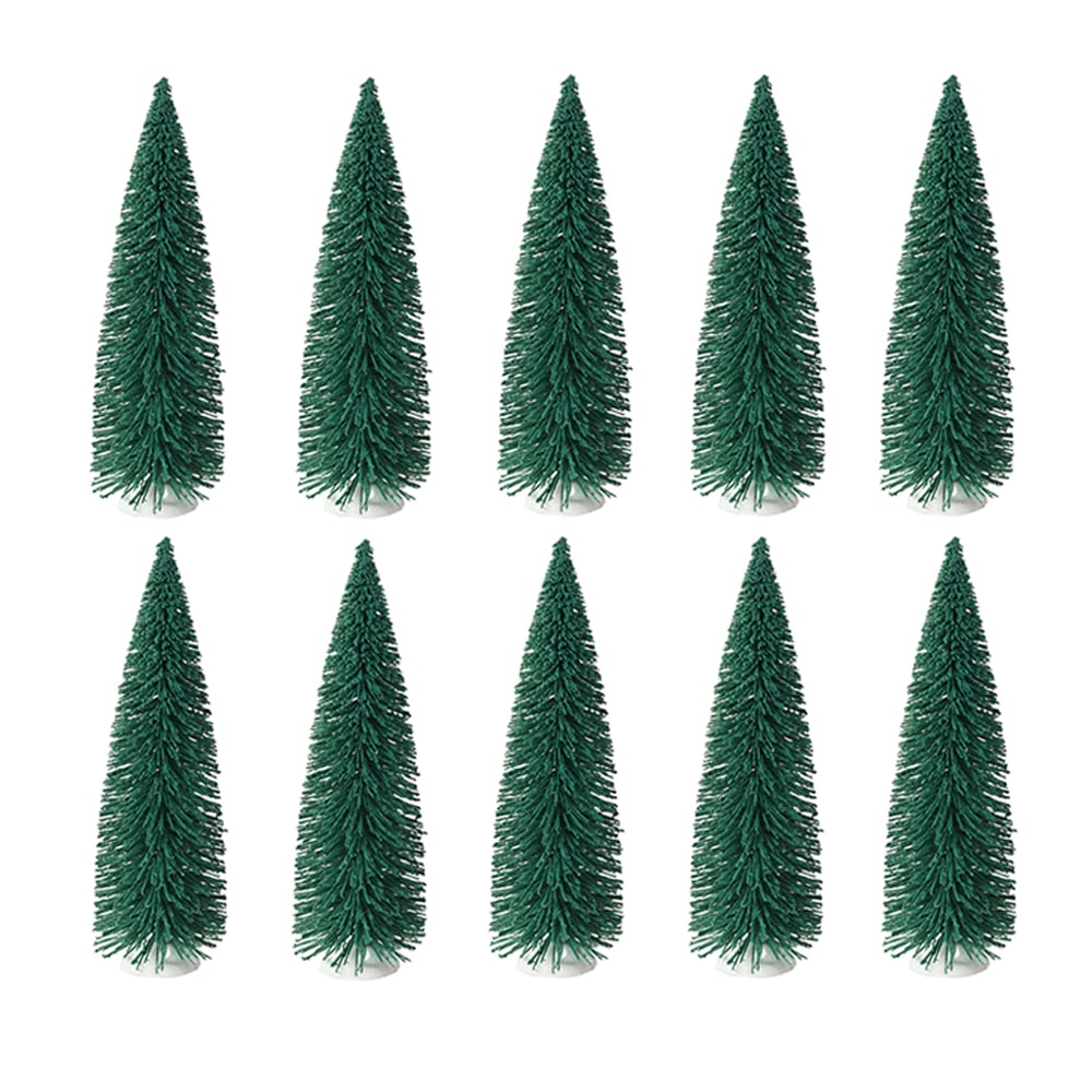 A.MINI ARVORE C/10 PCS (VERDE) 20,5cm