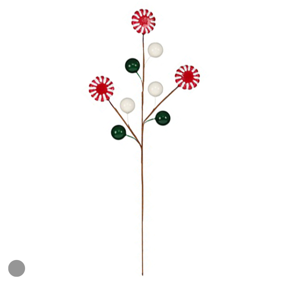 H.BERRY NATAL (VERDE BRANCO) 49cm