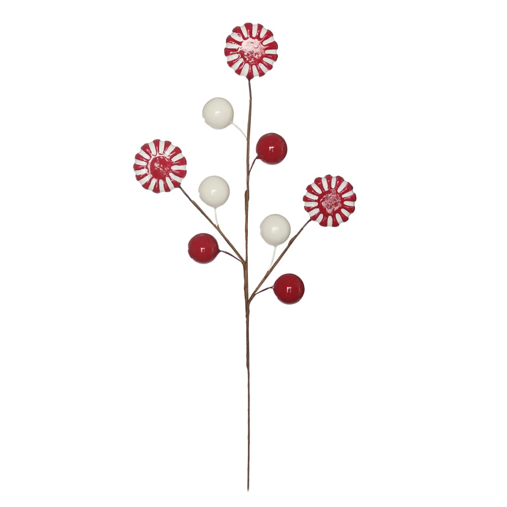 H.BERRY NATAL (VERMELHO BRANCO) 49cm