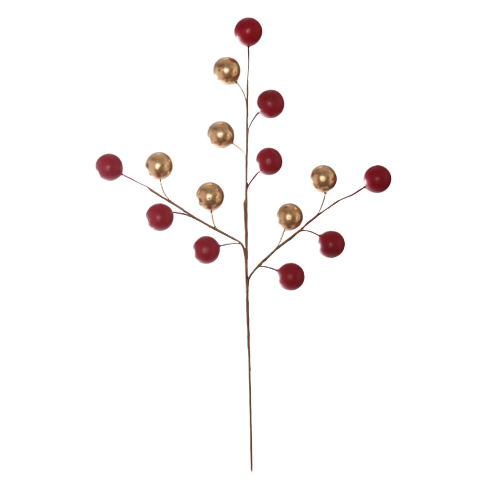 H.BERRY NATAL (VERMELHO DOURADO) 54cm
