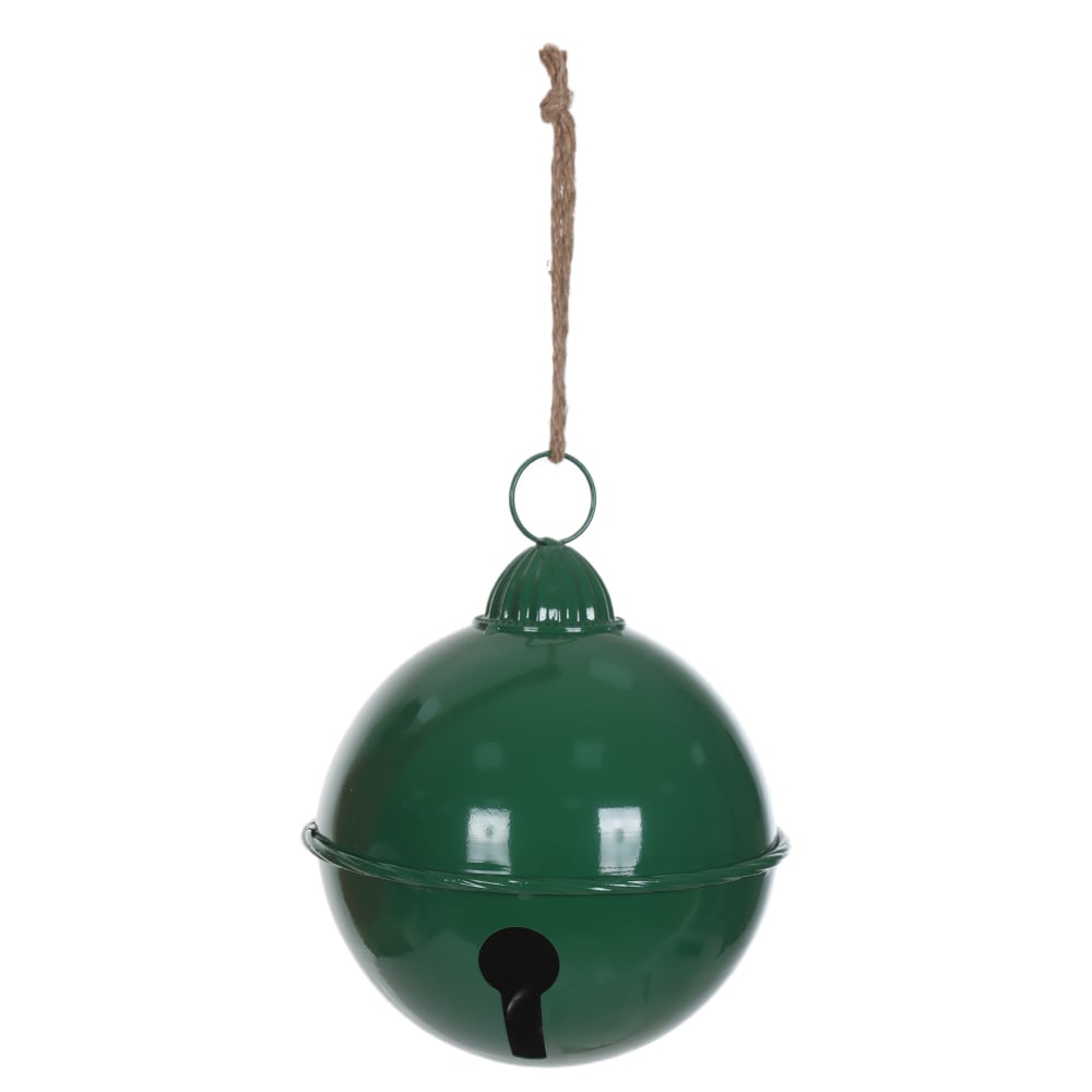 ENFEITE GUIZO NATAL (verde Branco) 33X26X26cm 26D