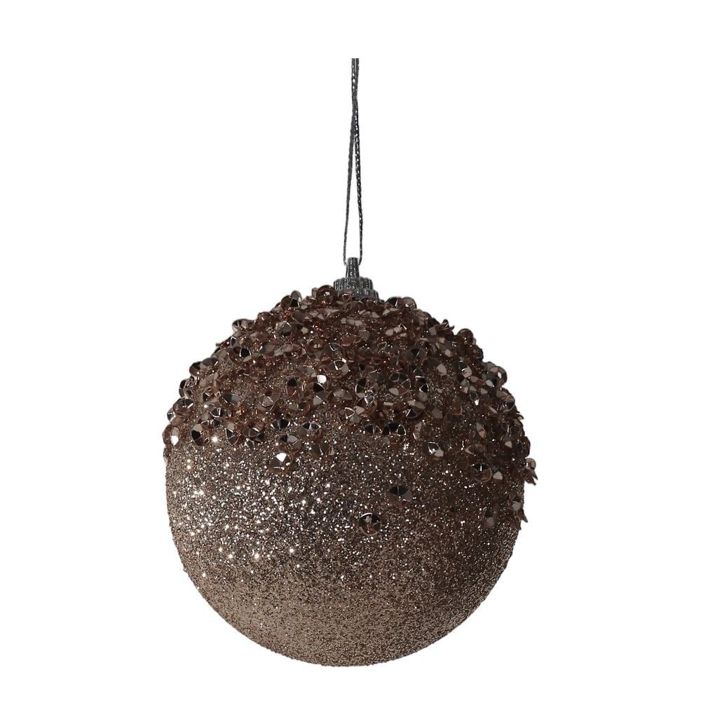 BOLAS DECORADAS NATAL C/3 (DOURADO) 8D