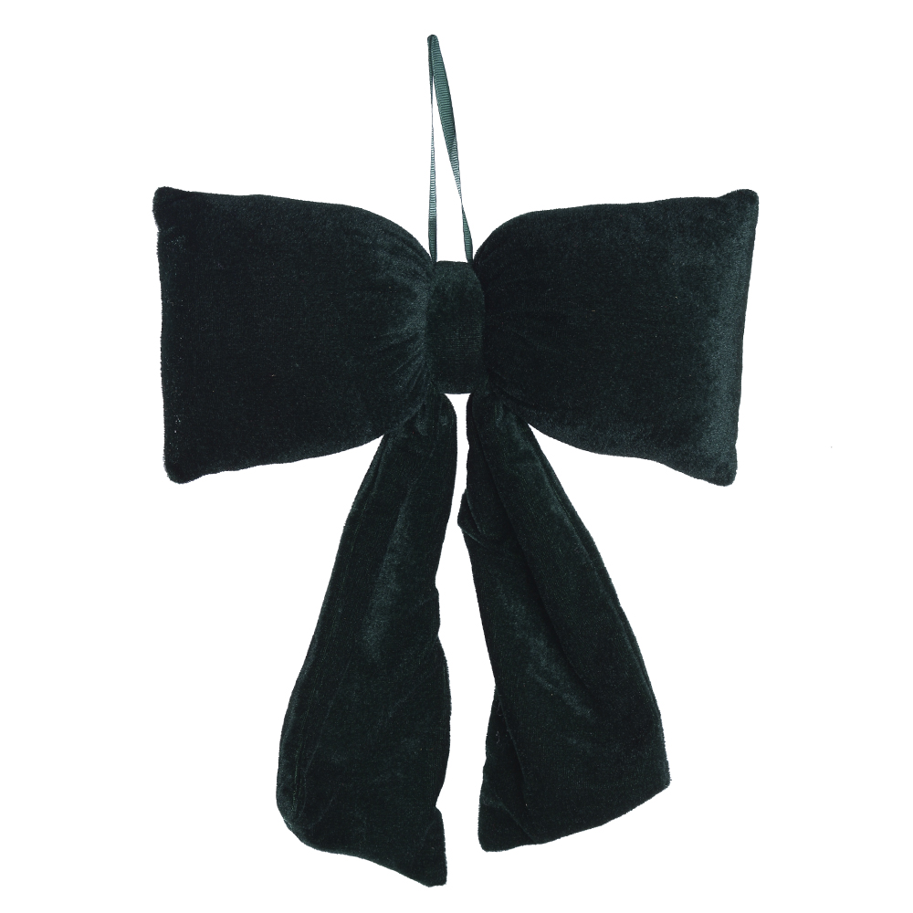 ENFEITE LACO NATAL (VERDE) 39X29cm