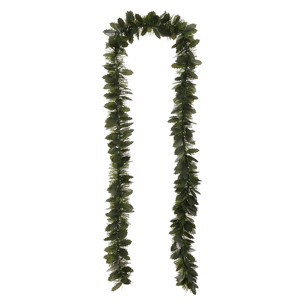 FESTAO FITA DECORADO FOLHA (VERDE) 2mX7cm