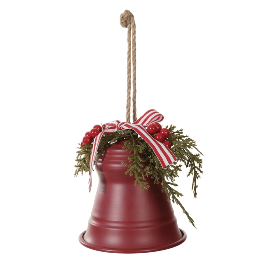 ENFEITE SINO NATAL (VERMELHO) 11,5X23X18cm 11,5D
