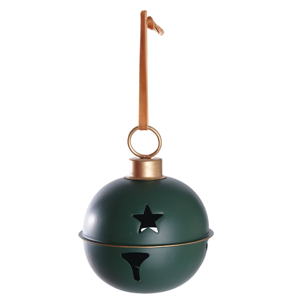 NATAL GUIZO DECORATIVO (VERDE) 16X14X14cm 14D