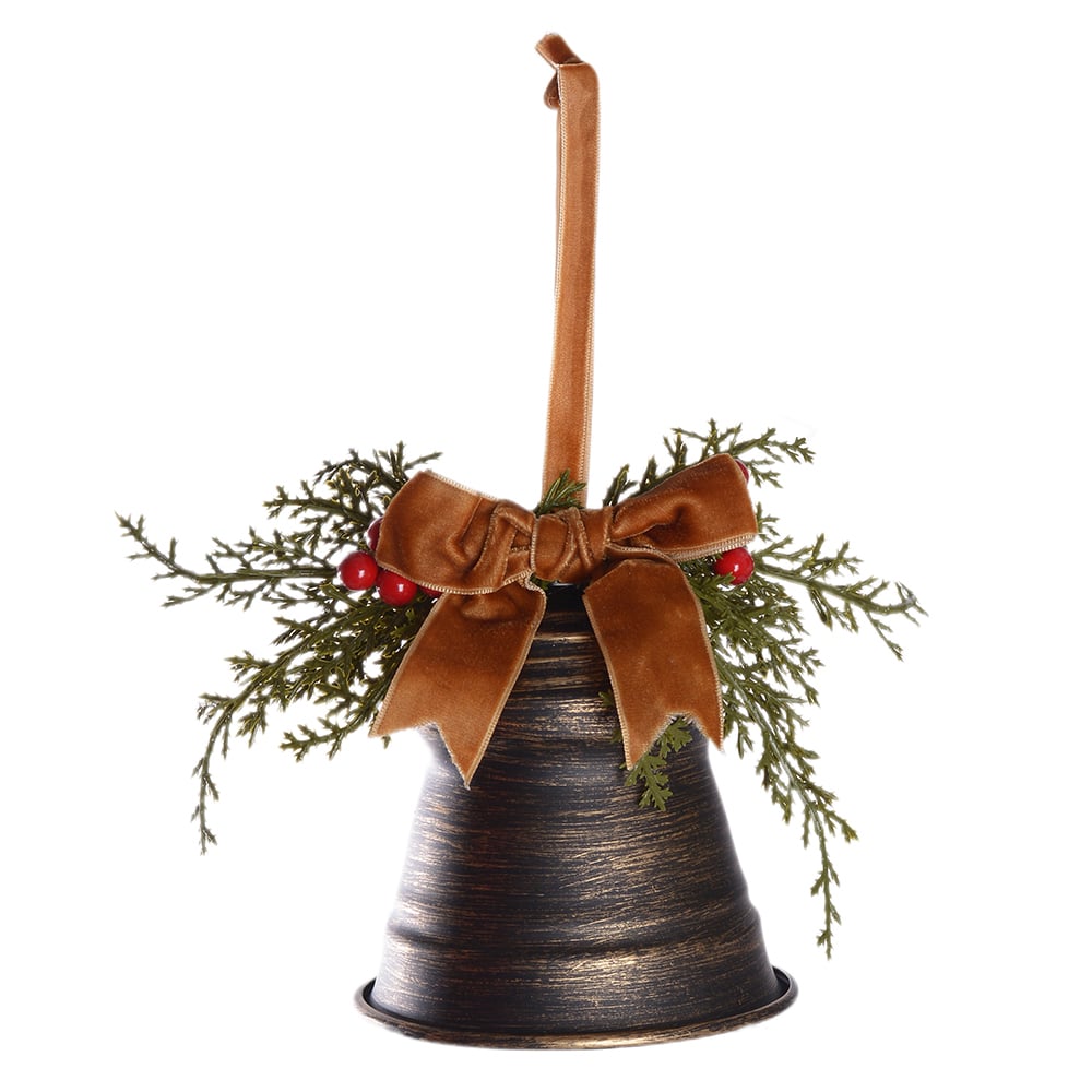 ENFEITE SINO NATAL (DOURADO) 11,5X23X18cm 11,5D