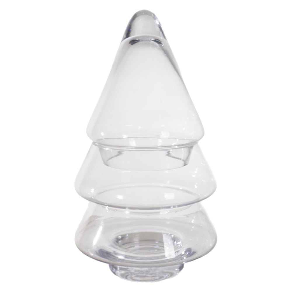 BOMBONIERE VIDRO 850ml (TRANSPARENTE) 23,5X13cm