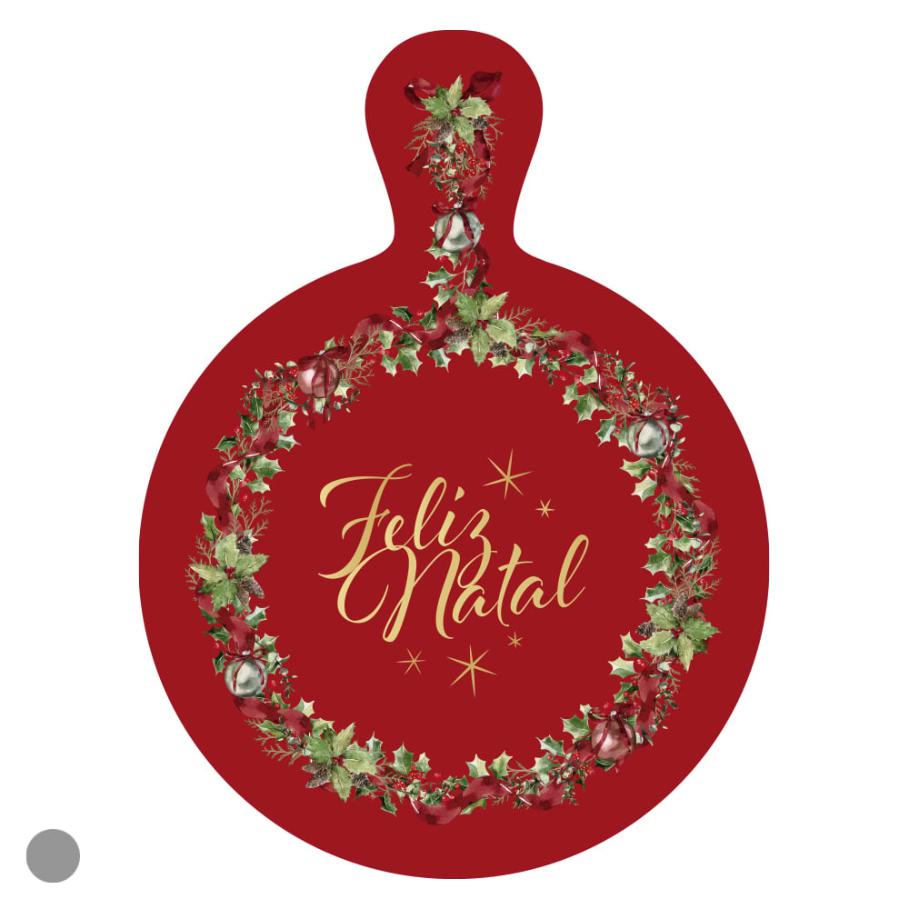 TABUA DE FRIOS MELAMINA (VERMELHO VERDE) 23,5X32,5cm