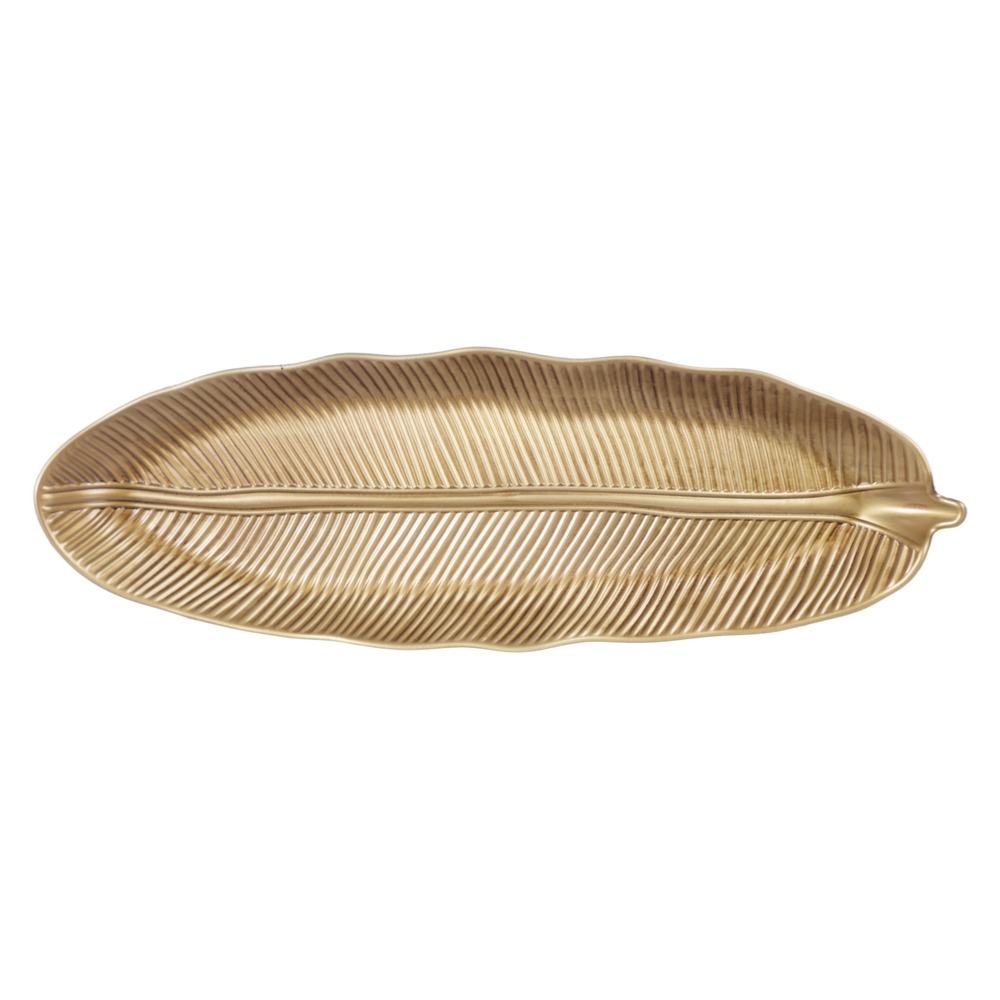 TRAVESSA PLASTICO. (DOURADO) 3X13X40cm