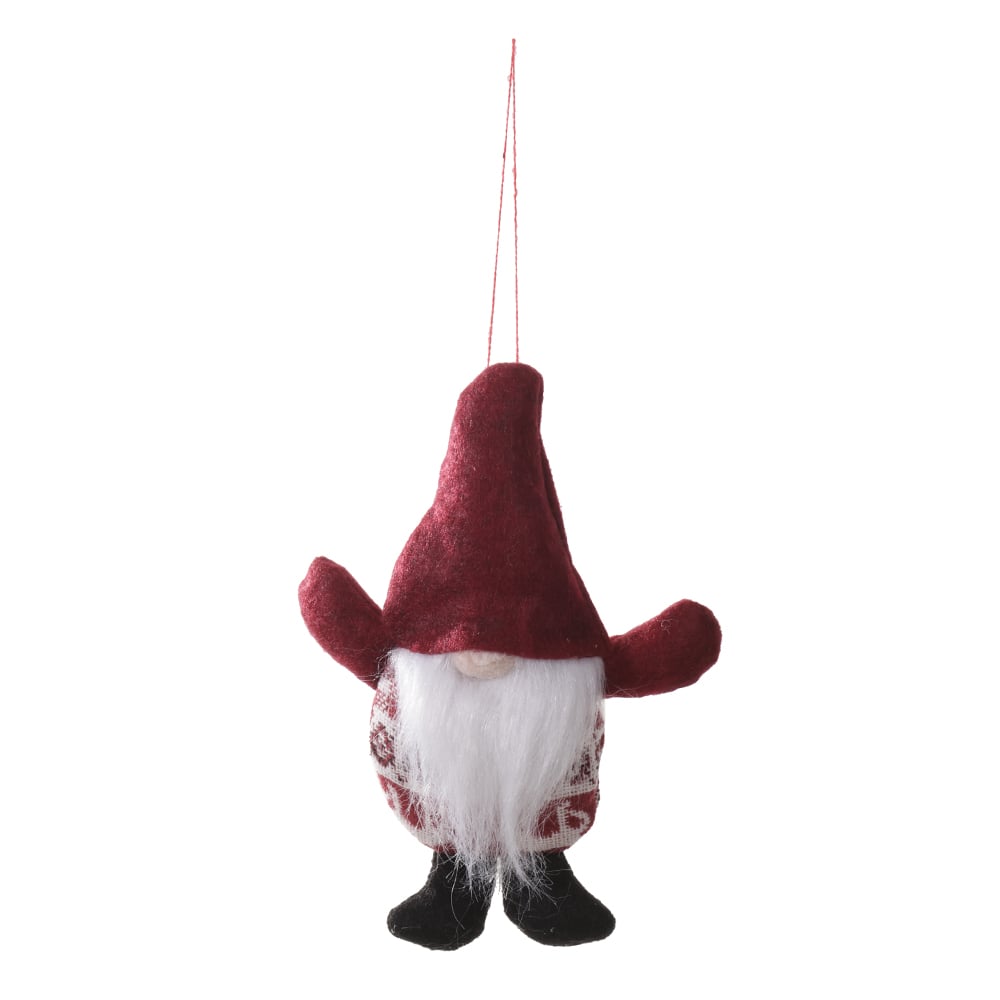 ENFEITE PENDENTE NOEL NATAL (VERMELHO) 18cm