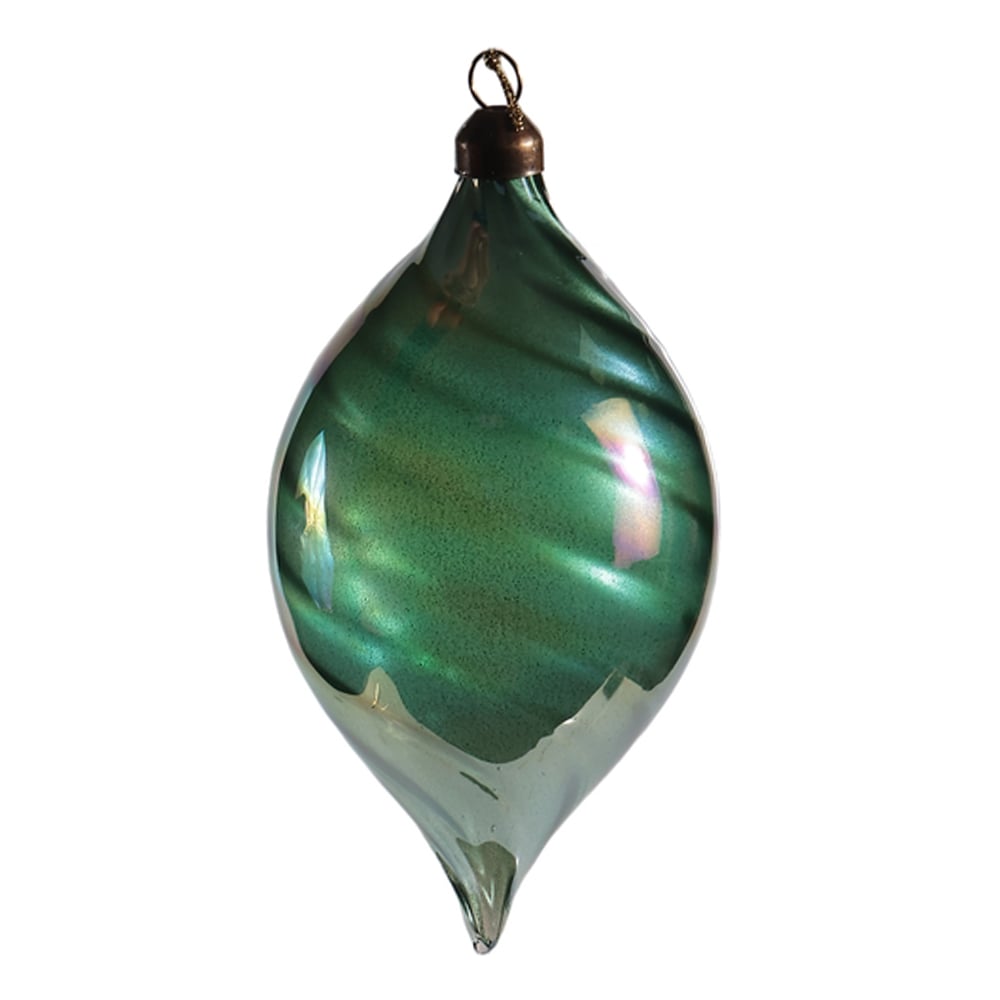 ENFEITE PENDENTE NATAL (VERDE) 16X8cm