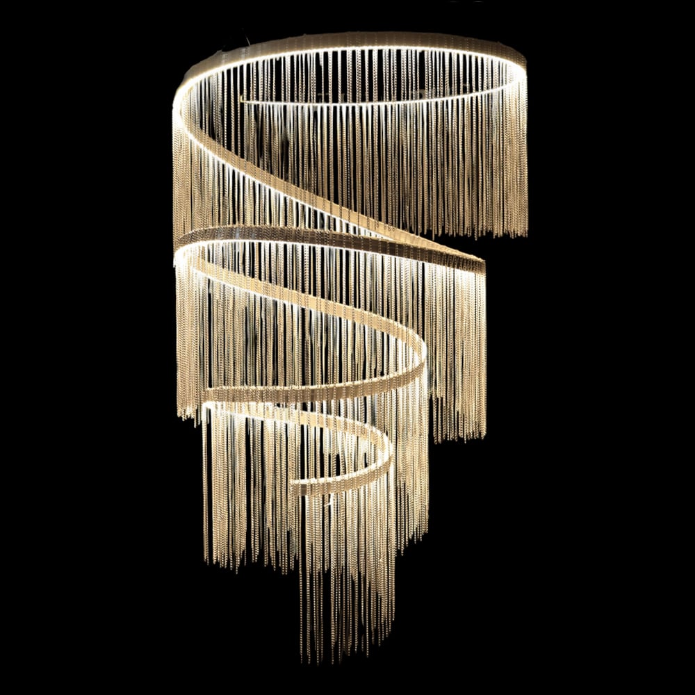 LUZ DECOR LUSTRE LED NEON 220V (BRANCO QUENTE) 1,2m 75D