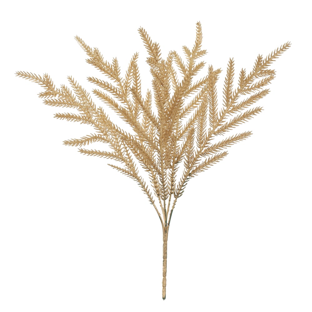 C.FOLHA NATAL MATTE (DOURADO) 40cm