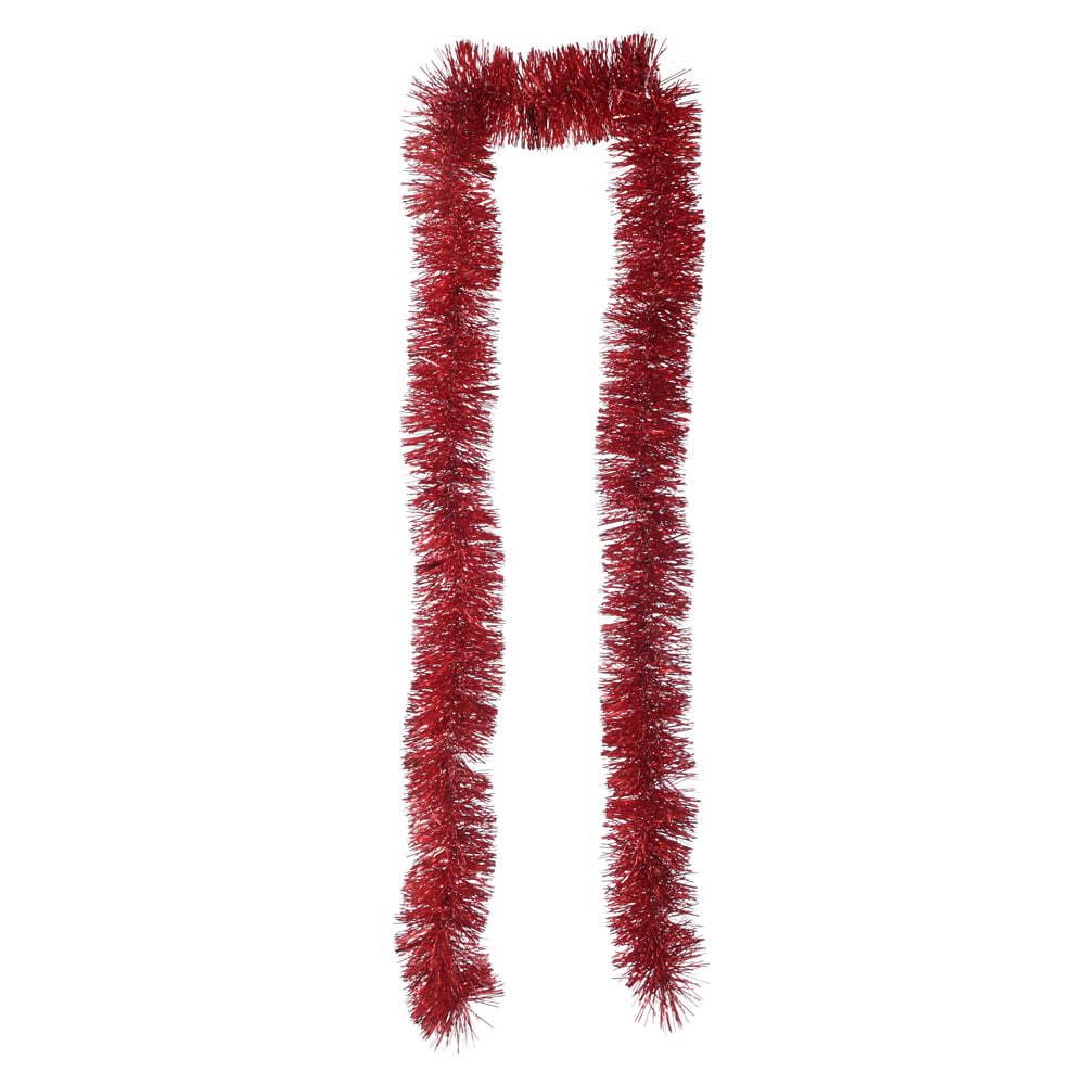 FESTAO FITA METALIZADO. (VERMELHO) 2mX9cm