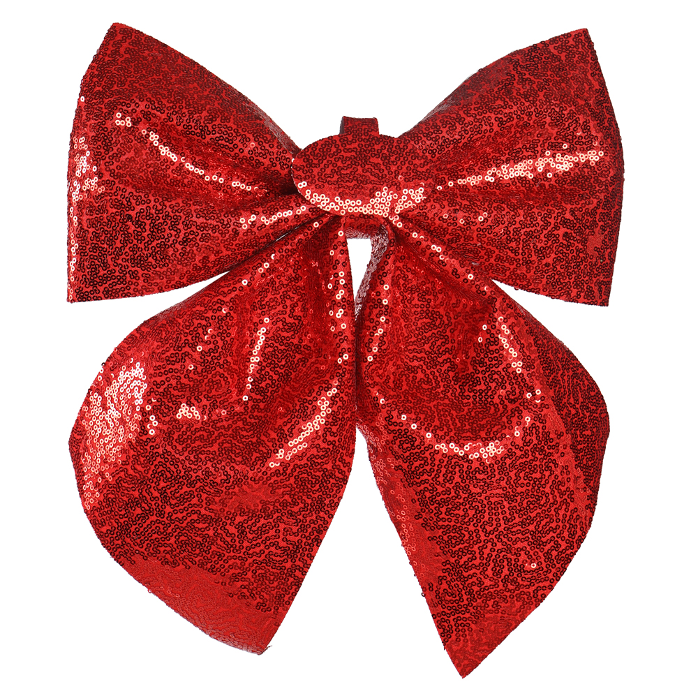 ENFEITE PENDENTE LACO NATAL (Vermelho) 40X1X35cm