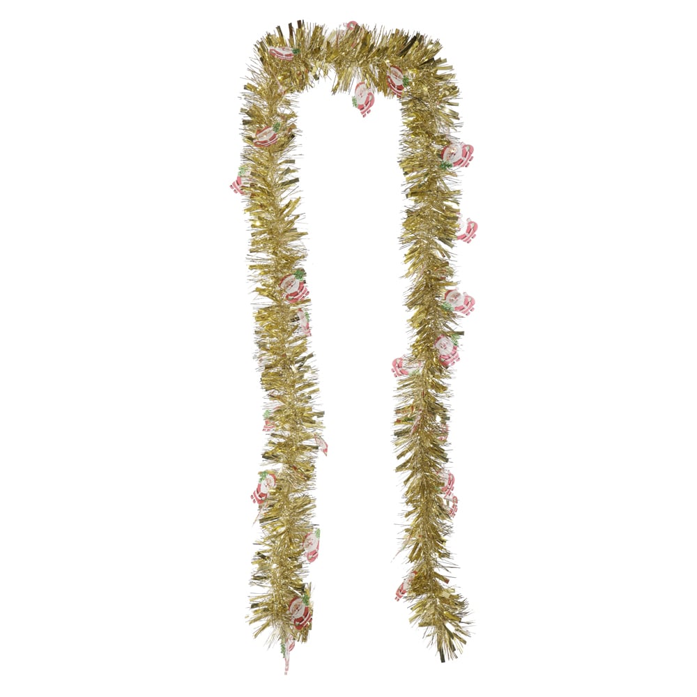 FESTAO FITA DECORADO NOEL METALIZADO (DOURADO) 2mX9cm