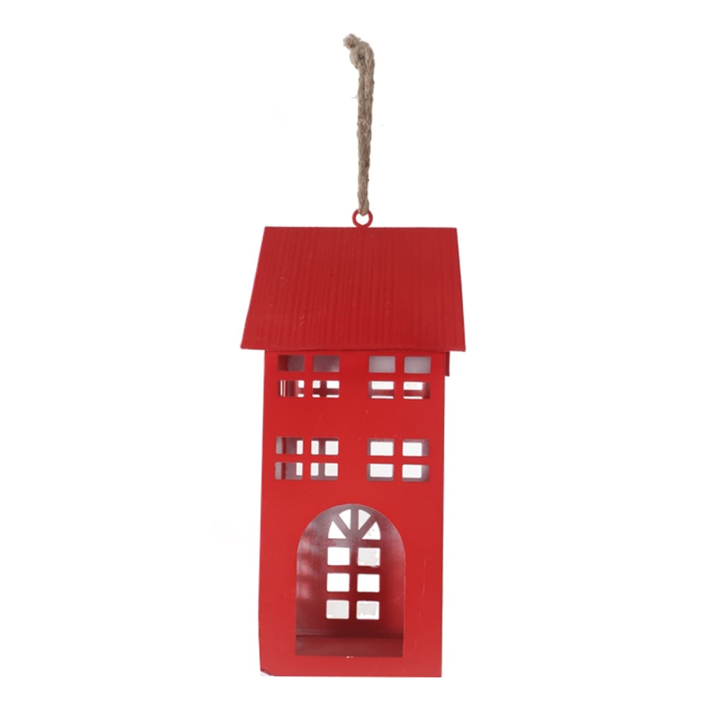 NATAL CASA  DECORATIVA (VERMELHO) 42,5X19X18,5cm (VERMELHO)