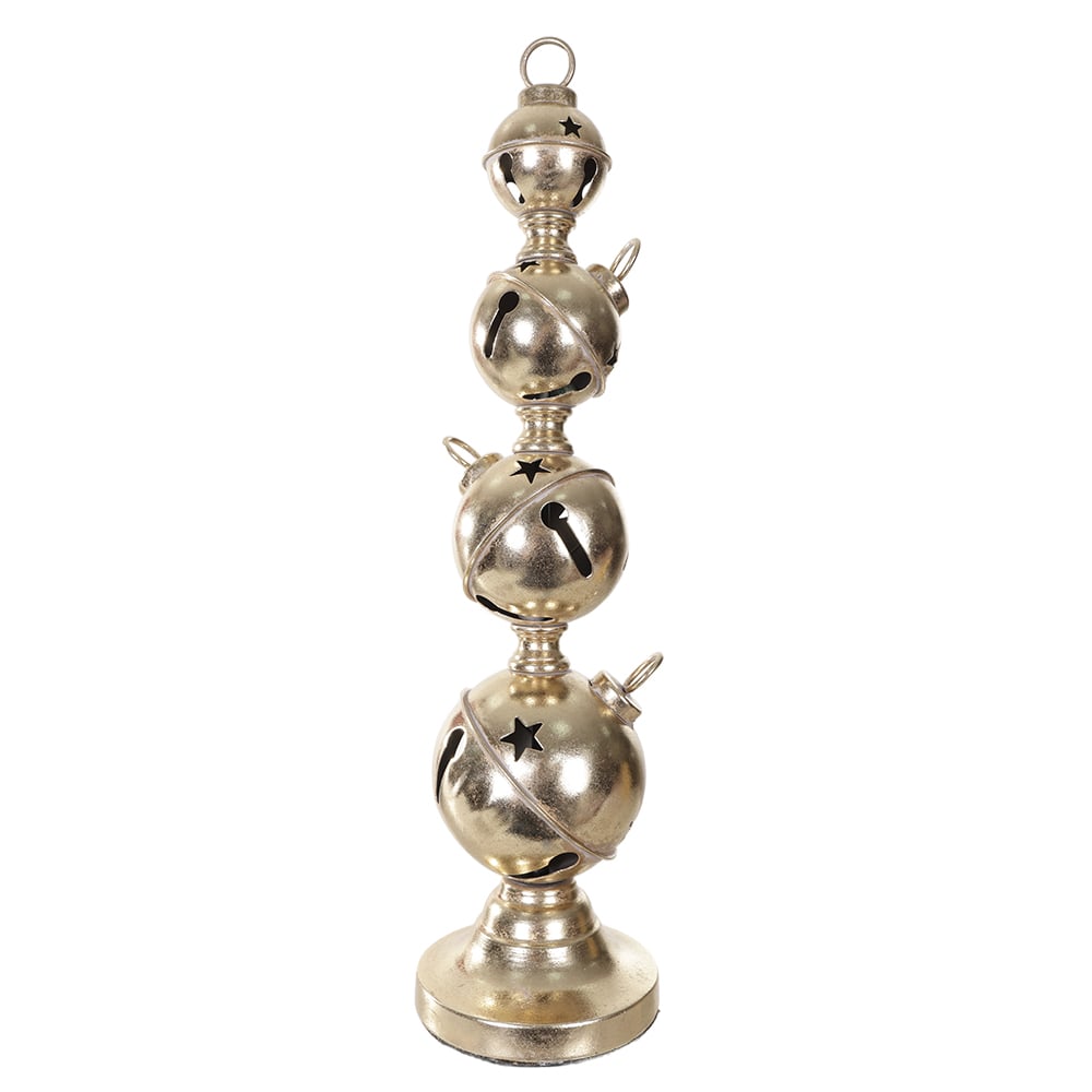 NATAL TORRE DE GUIZO  DECORATIVA 51X13X13cm (DOURADO)