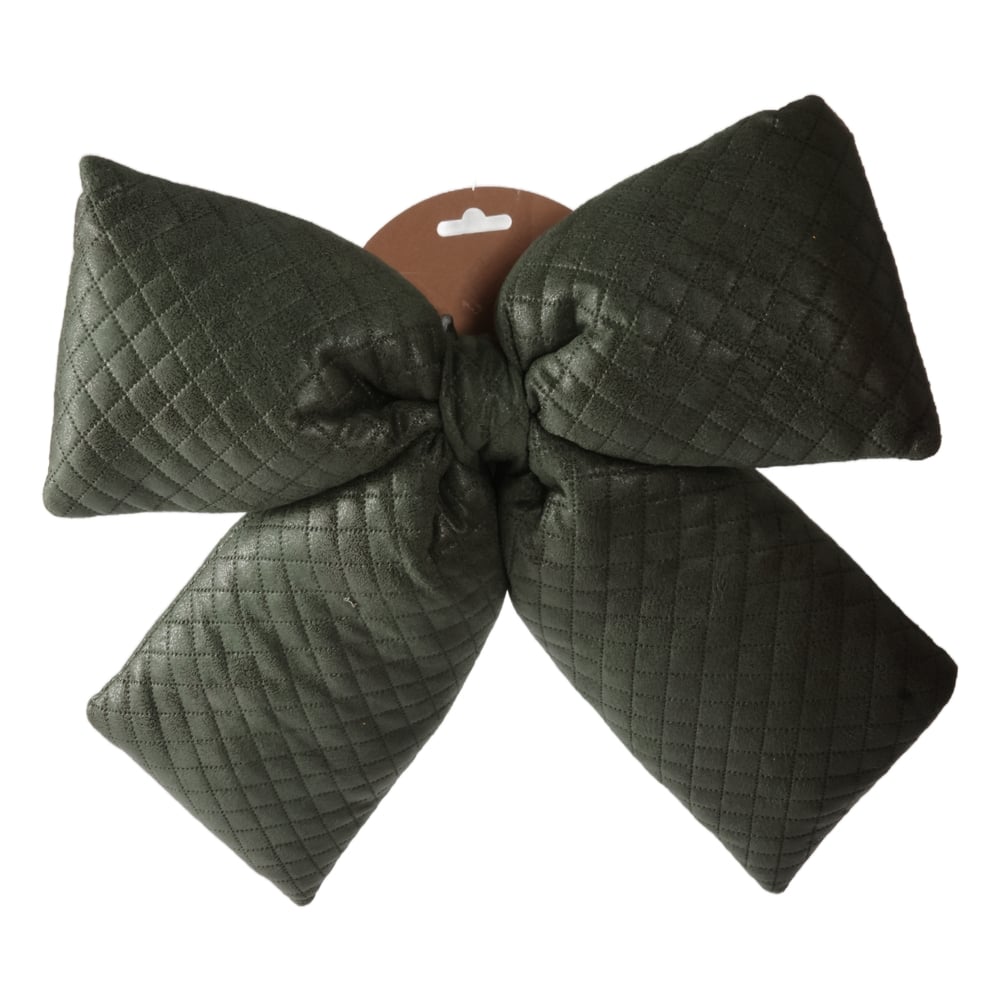 ENFEITE LACO NATAL (VERDE) 30X35cm