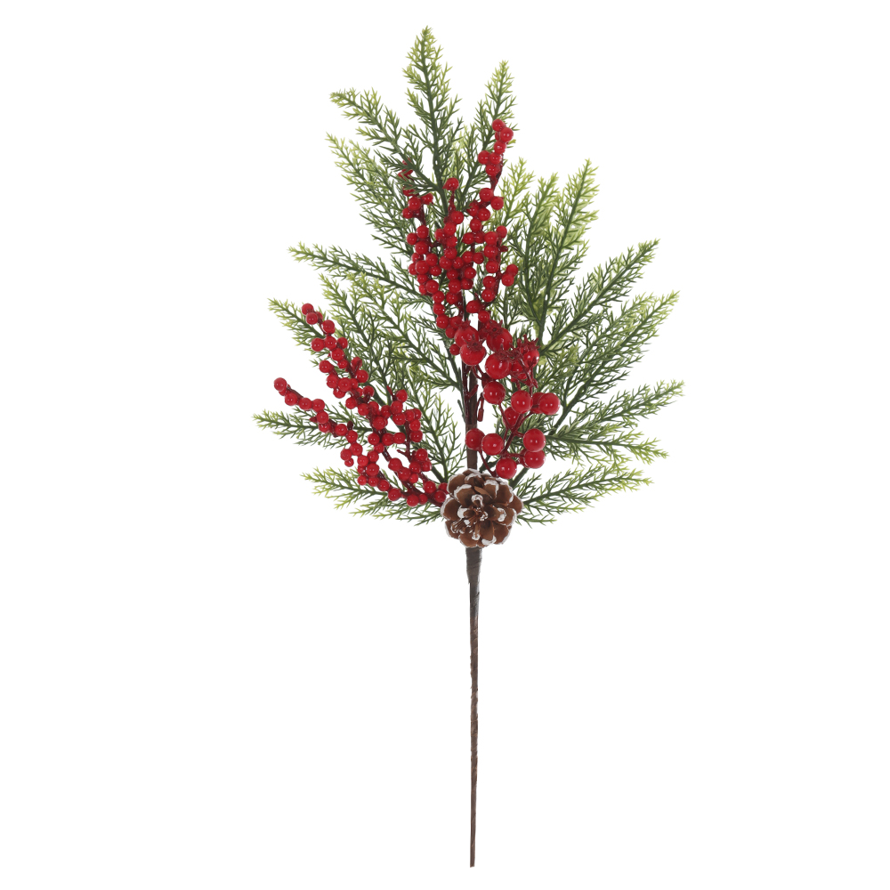 H.BERRY NATAL C/PINHA (VERMELHO) 52cm