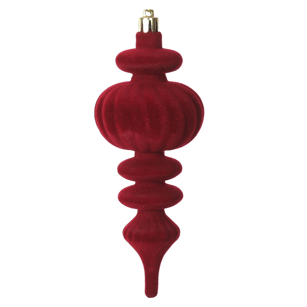 ENFEITE PENDENTE NATAL (VERMELHO) 16X6X6cm