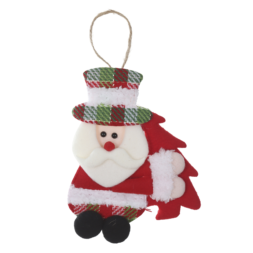 ENFEITE NOEL NATAL (VERMELHO VERDE) 13X21cm