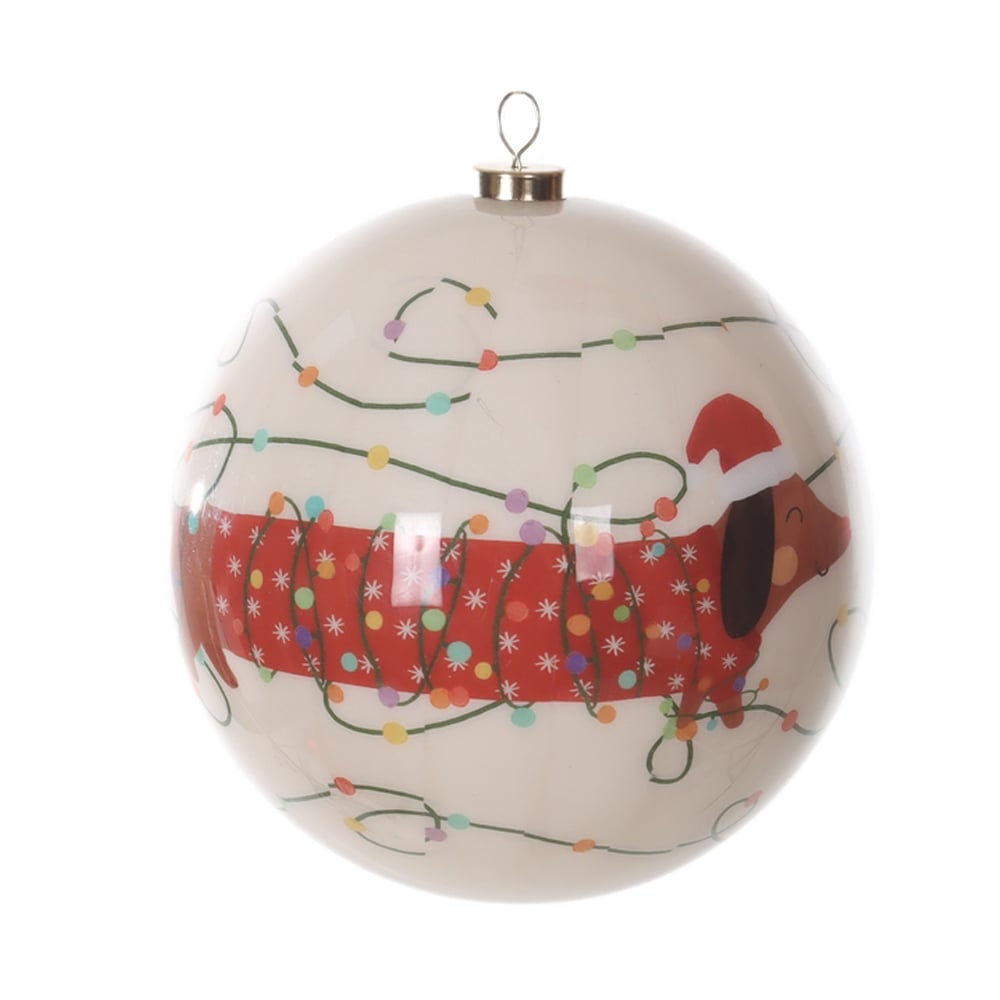 BOLAS DECORADAS NATAL (BEGE) 10D