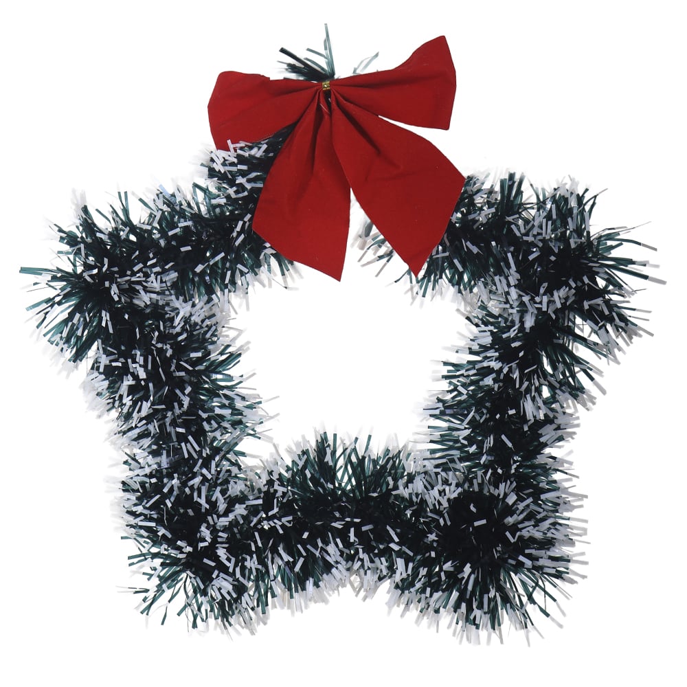 ESTRELA FESTAO FITA NATAL FOSCO (VERDE BRANCO) 30D