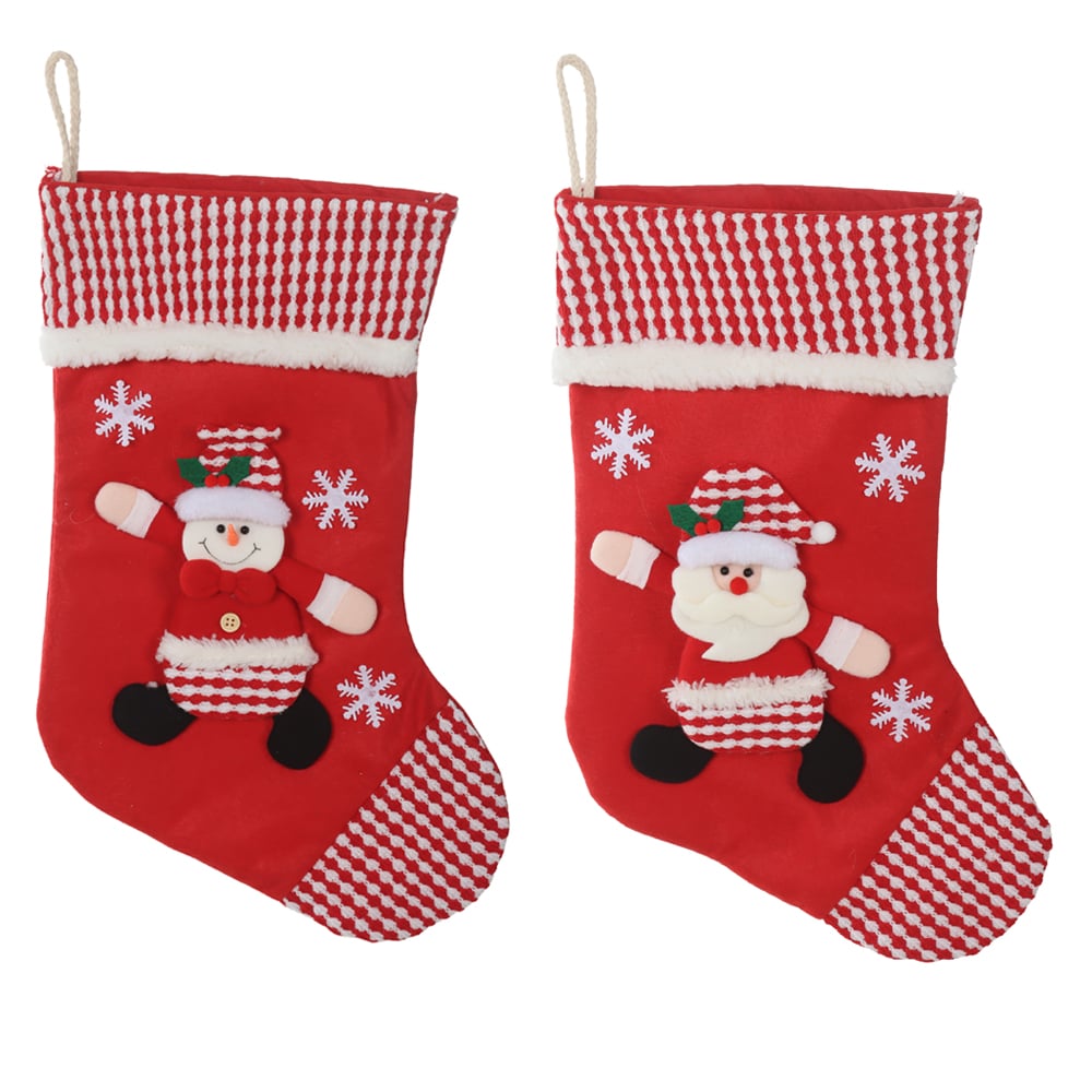ACESSORIO SORTIDO MEIA NATAL (VERMELHO) 45X30cm