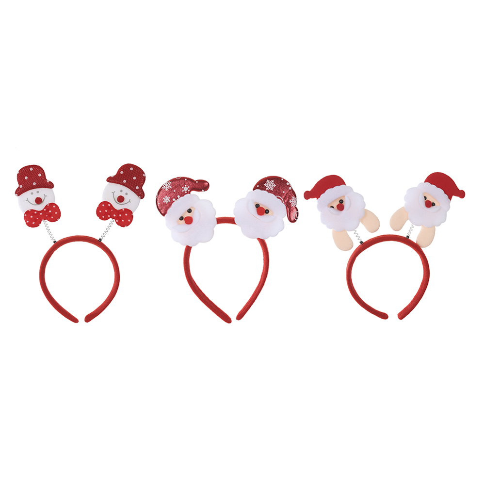 ACESSORIO TIARA NOEL NATAL (VERMELHO) 16,5X19,5cm