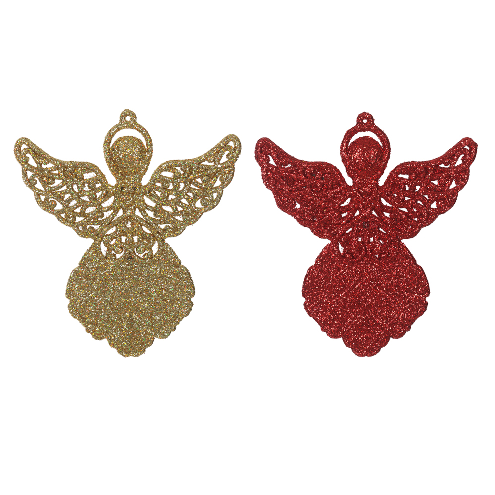 ENFEITE ANJO NATAL (COLORIDO) 10,5X12cm