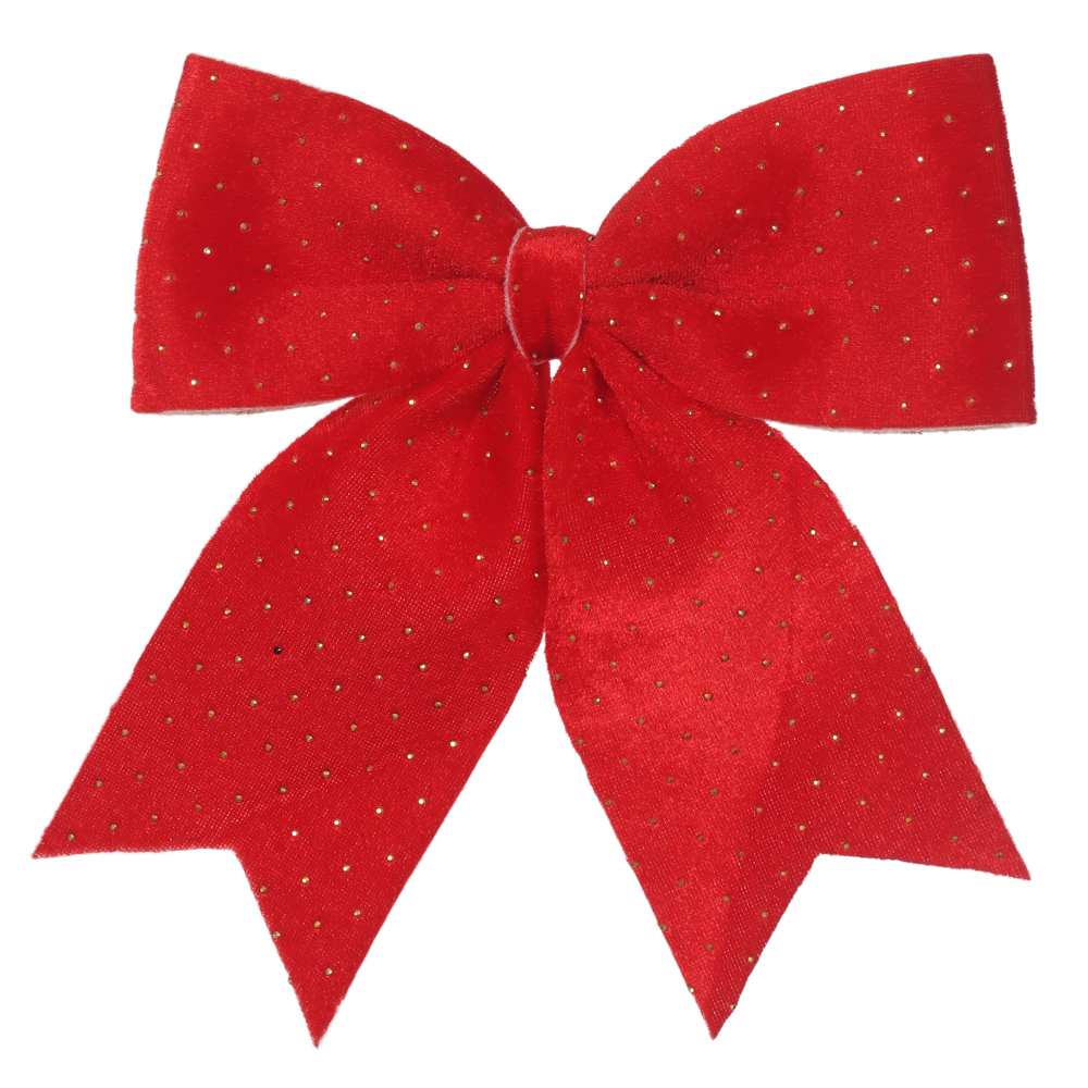 ENFEITE LACO NATAL (VERMELHO) 20X25cm