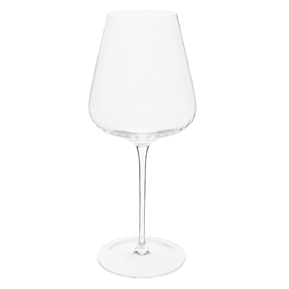 CJ TACAS VINHO TINTO 660ml 25X10,5cm C/4 PCS SIGNATURE (TRANSPARENTE)
