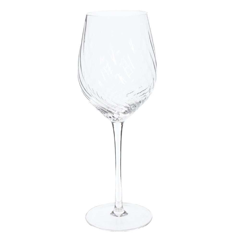 CJ TACAS VINHO BRANC 420ml 23,5X8cm C/6 PCS BOUTON (TRANSPARENTE)