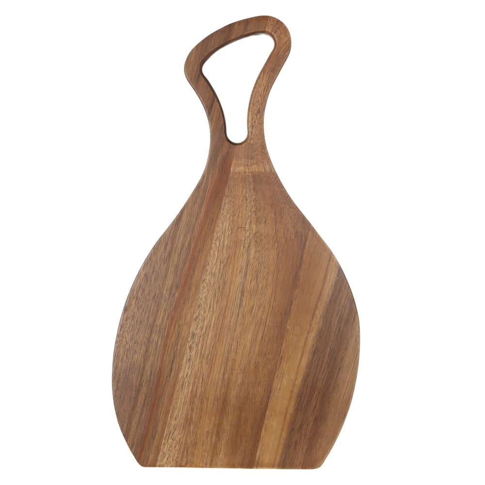 TABUA CORTE MD ACACIA 1,5X20X37cm ECO OVAL (BEGE)