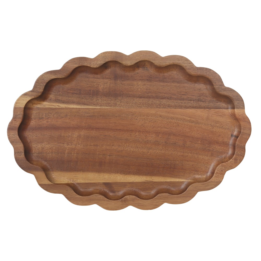 PRATO DE SERVIR MD ACACIA 1,5X19X29cm ENCANTO (BEGE)